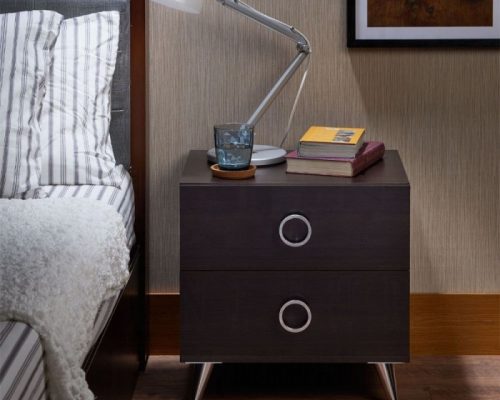 Acme Elms Espresso Accent Table