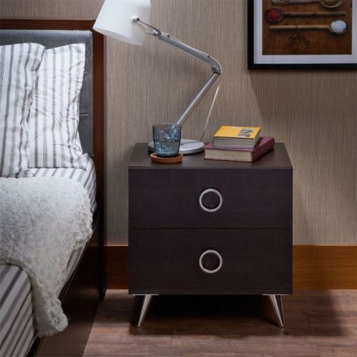 Acme Elms Espresso Accent Table