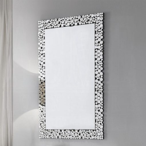 Acme Kachina Mirrored & Faux Gems Accent Mirror