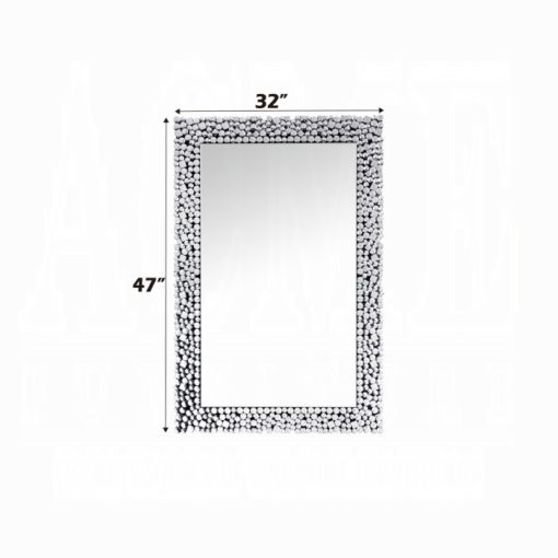 Acme Kachina Mirrored & Faux Gems Accent Mirror - Image 7