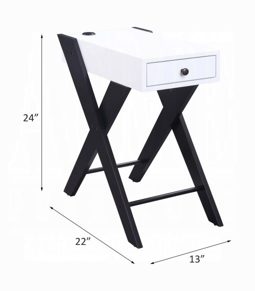 Acme Fierce Accent Table with USB Port - Image 12