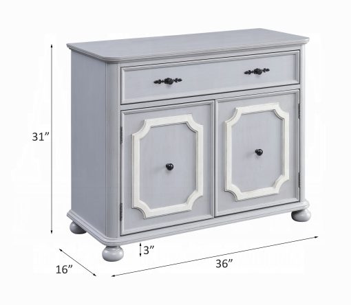 Acme Enyin Gray Cabinet - Image 5
