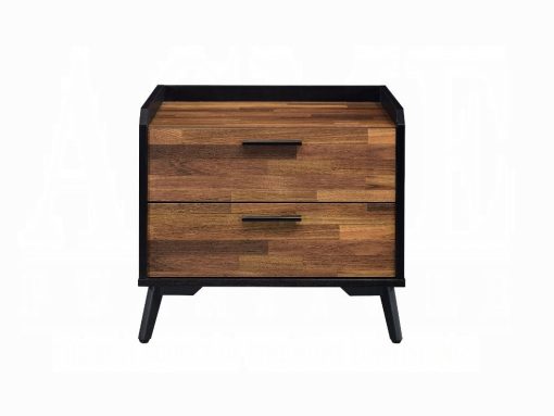 Acme Jiranty Walnut & Black Accent Table - Image 5