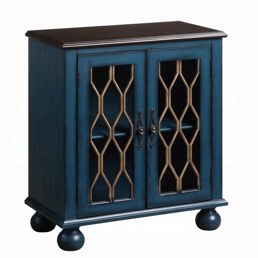 Acme Lassie Antique Blue Console Table - Image 2