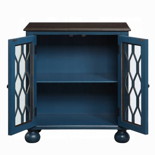 Acme Lassie Antique Blue Console Table - Image 4