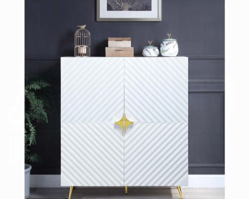 Acme Gaines High Gloss Cabinet