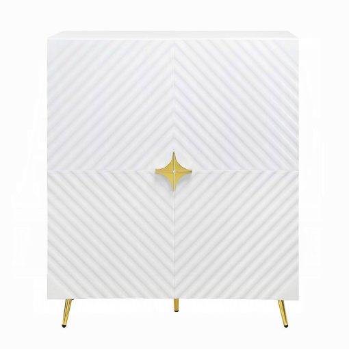 Acme Gaines High Gloss Cabinet - Image 3