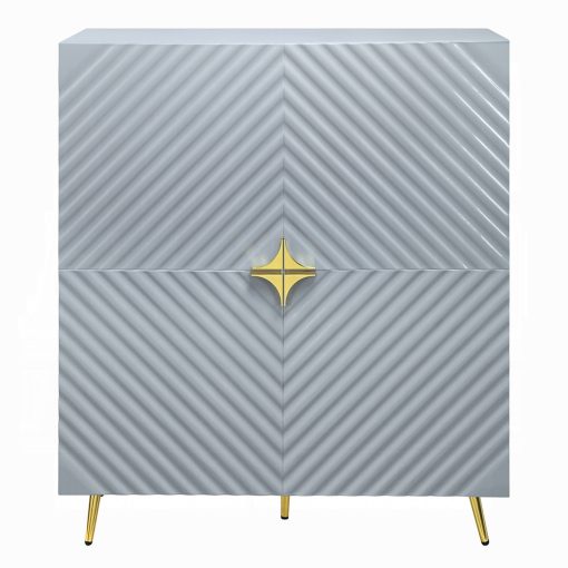 Acme Gaines High Gloss Cabinet - Image 7