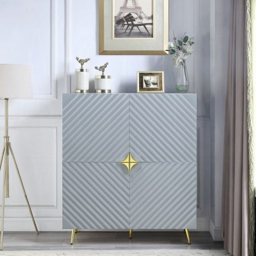 Acme Gaines High Gloss Cabinet - Image 5