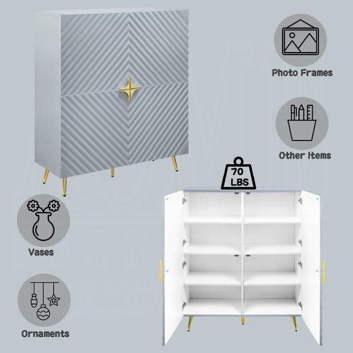 Acme Gaines High Gloss Cabinet - Image 12