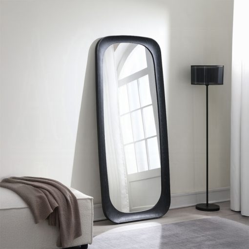 Acme Izusa Black Floor Mirror