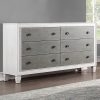 Acme Katia Rustic Gray & Weathered White Dresser