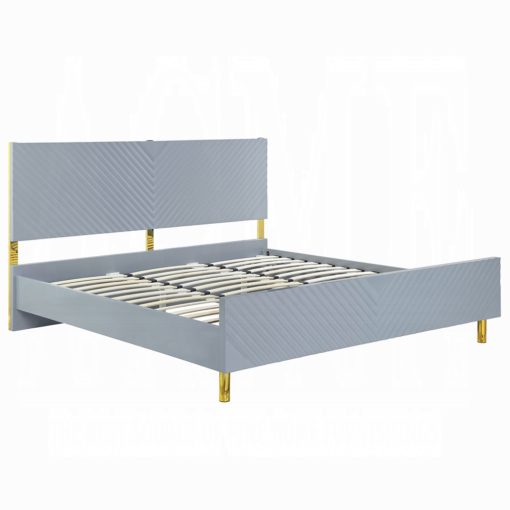 Acme Gaines High Gloss Bed - Image 8