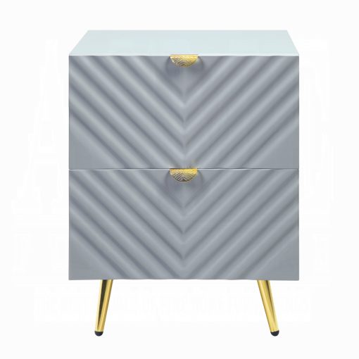 Acme Gaines High Gloss Nightstand - Image 10