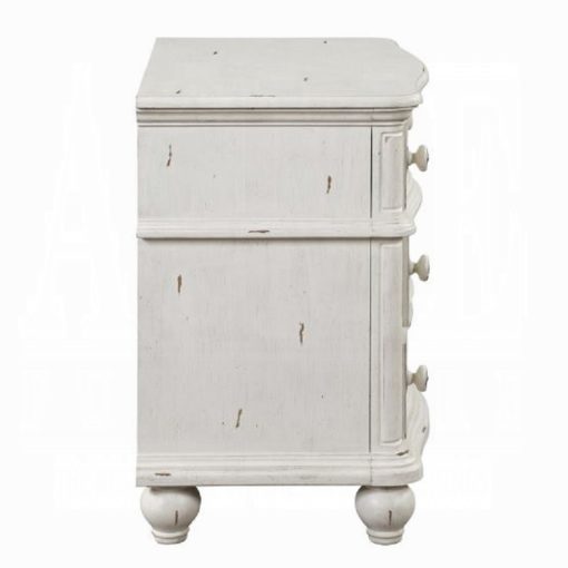 Acme Jaqueline Antique White Nightstand - Image 5
