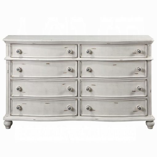 Acme Jaqueline Antique White Dresser - Image 3