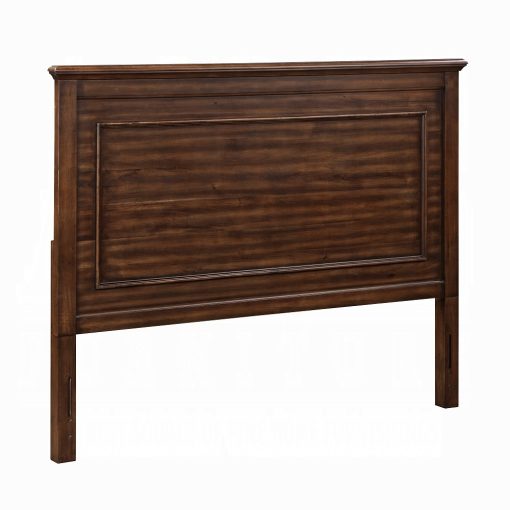 Acme Franklin Brushed Walnut 4Pcs Pack Bed Set - Image 2