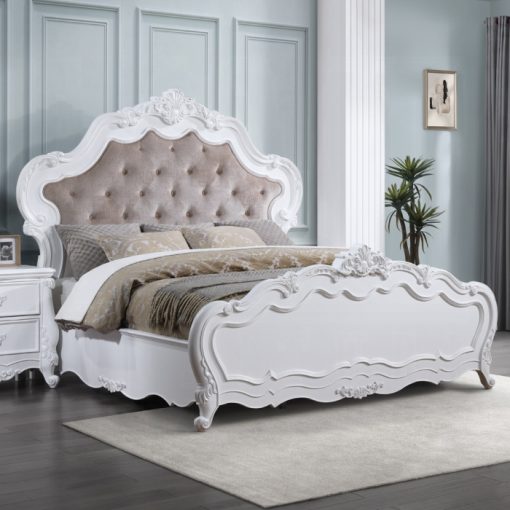 Acme Latisha White Bed