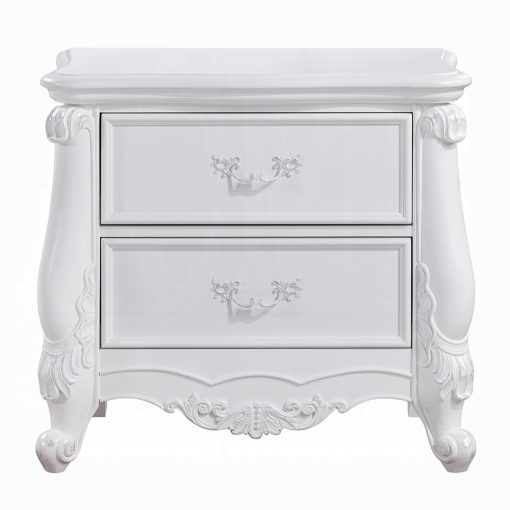 Acme Latisha White Nightstand - Image 3