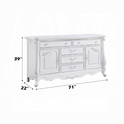 Acme Latisha White Dresser - Image 5