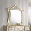 Acme Lucienne Beige Velvet Mirror w/LED
