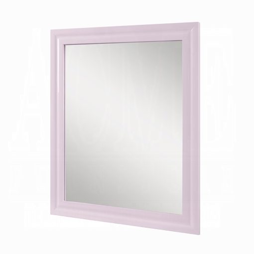 Acme Gaines Pink High Gloss Mirror - Image 2