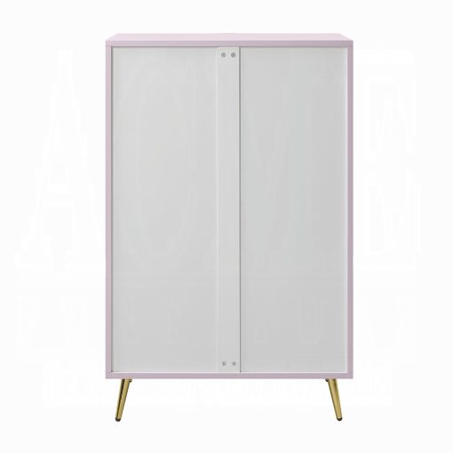 Acme Gaines Pink High Gloss Chest - Image 6