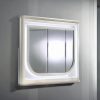 Acme Laveda Pearl White Mirror w/LED