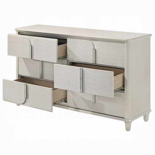 Acme Laveda Pearl White Dresser - Image 5