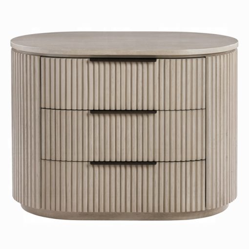 Acme Leanna Light Oak Nightstand w/USB Port - Image 3