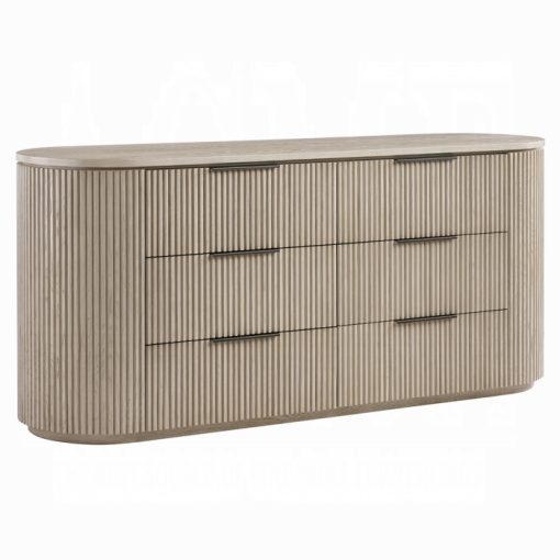 Acme Leanna Light Oak Dresser - Image 2