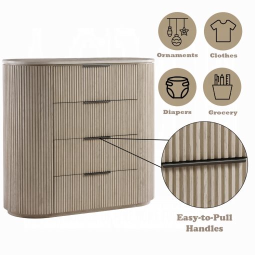 Acme Leanna Light Oak Chest - Image 6