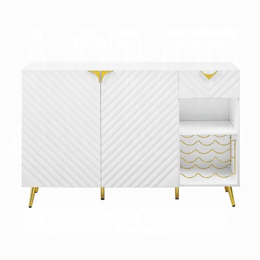 Acme Gaines White High Gloss Server - Image 3