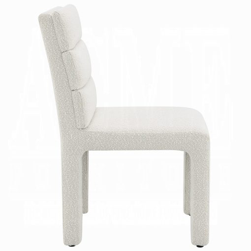 Acme Hettie Beige Boucle Side Chair - Set of 2 - Image 4