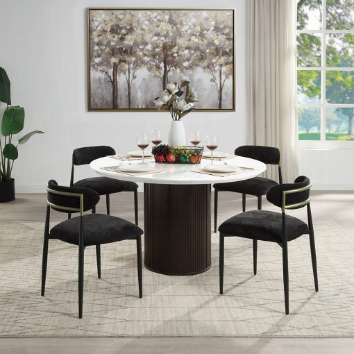Acme Jaramillo Side Chair- Set of 2 - Image 8