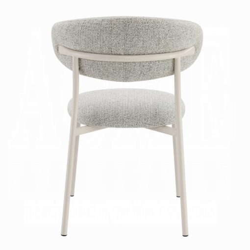 Acme Kalam Light Gray Boucle Side Chair - Set of 2 - Image 5