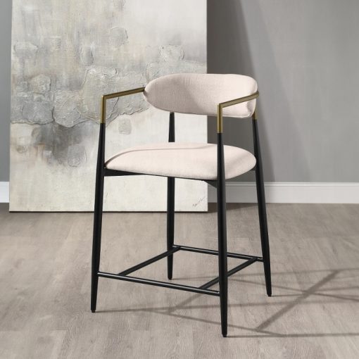 Acme Jaramillo Counter Height Chair - Set of 2 - Image 7