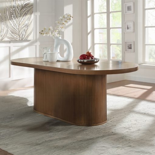 Acme Gamarya Dark Oak Dining Table