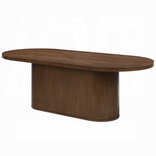 Acme Gamarya Dark Oak Dining Table - Image 2