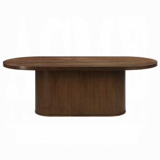Acme Gamarya Dark Oak Dining Table - Image 3