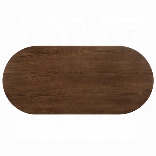 Acme Gamarya Dark Oak Dining Table - Image 4
