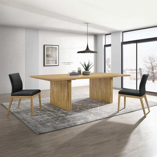 Acme Einar Natural Dining Table - Image 7