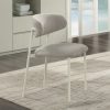 Acme Ingram Light Gray Boucle Side Chair - Set of 2