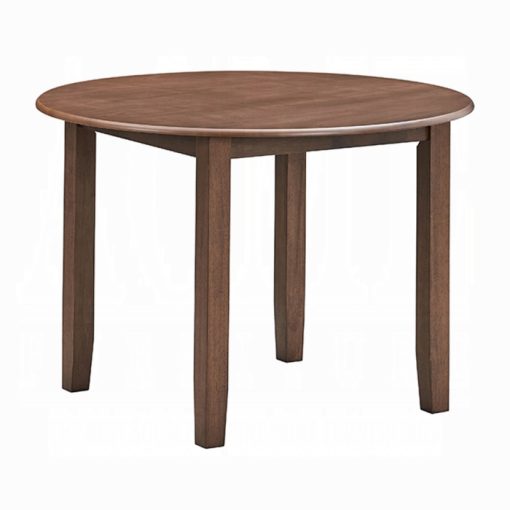 Acme Ferris Brown Round Dining Table - Image 2