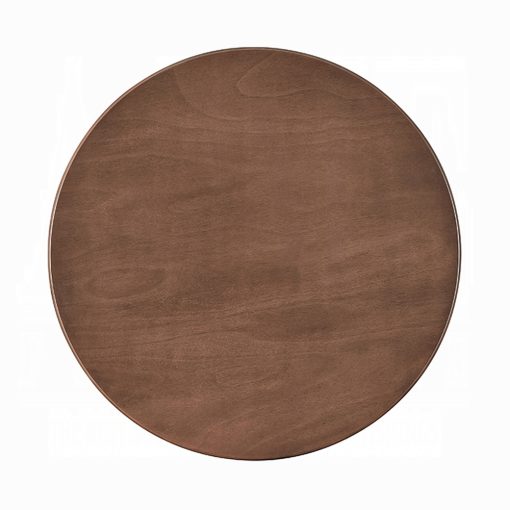 Acme Ferris Brown Round Dining Table - Image 4