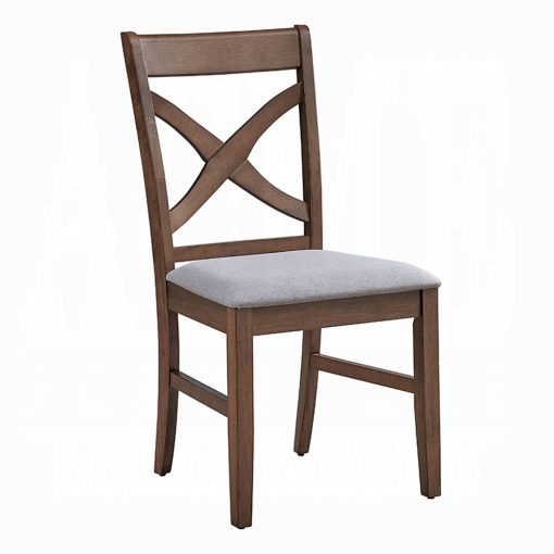 Acme Ferris Brown Side Chair - Set of 2 - Image 2