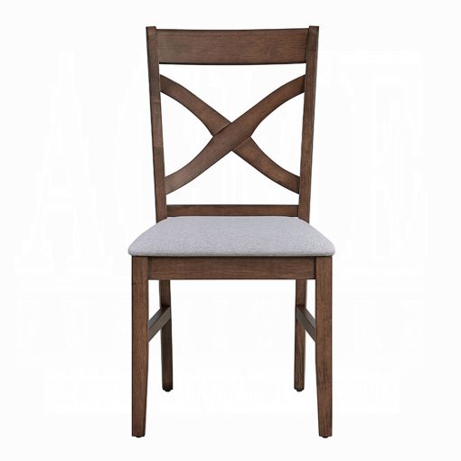 Acme Ferris Brown Side Chair - Set of 2 - Image 3
