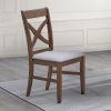 Acme Ferris Brown Side Chair - Set of 2