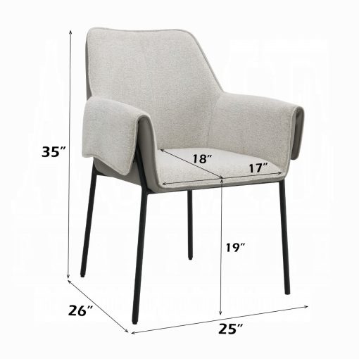 Acme Jirina Arm Chair - Set of 2 - Image 17