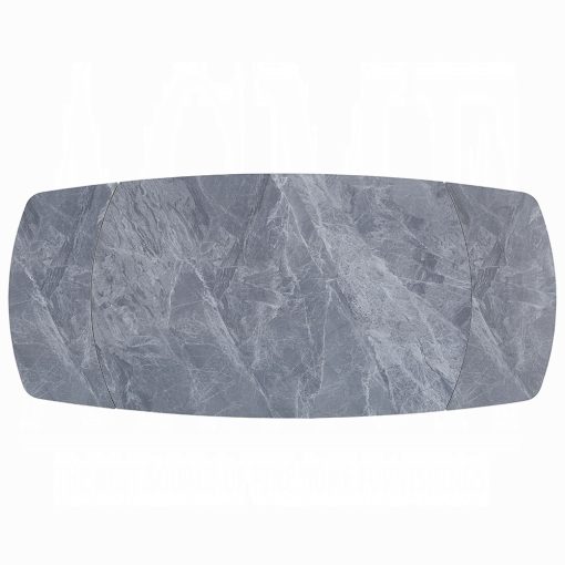 Acme Hester Ceramic Top & Black Dining Table - Image 5